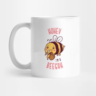 Honey Im a Beegan Mug